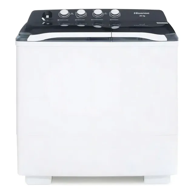 Lavadora semi-automática Hisense hasta 20kg color blanco