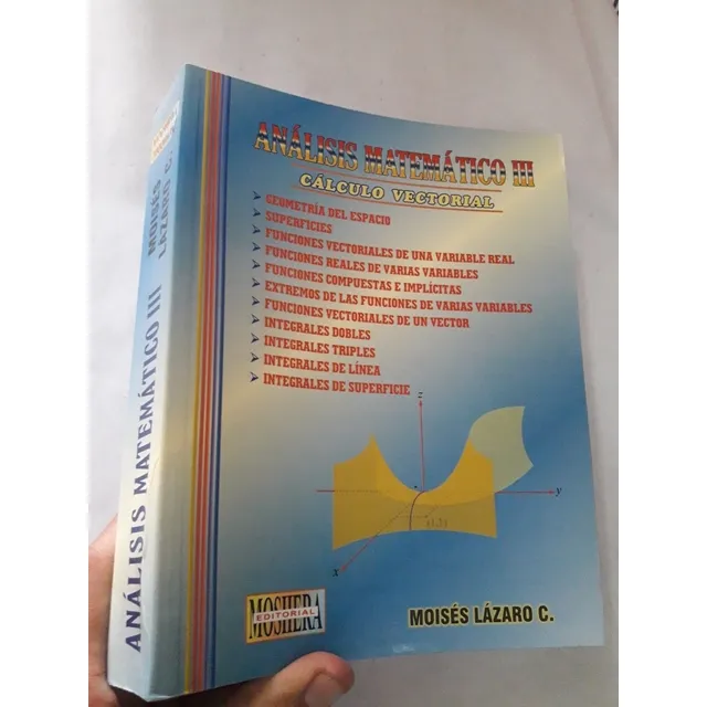 Libro De Analisis Matematico Tomo 3 Lazaro