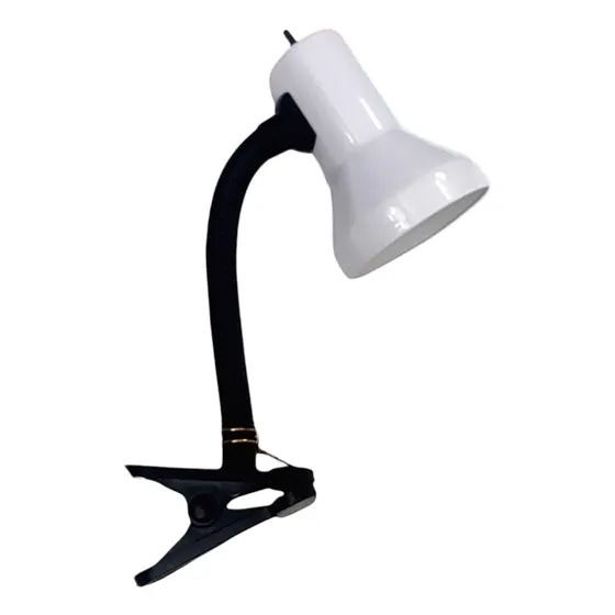 Lámpara De Escritorio Ikea Lite Blanco Tipo Clips 