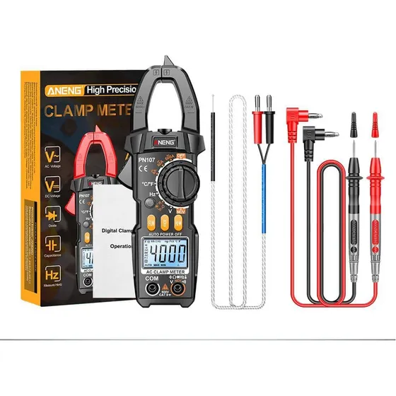 Pinza Amperimétrica Aneng Pn107 (capacitancia)