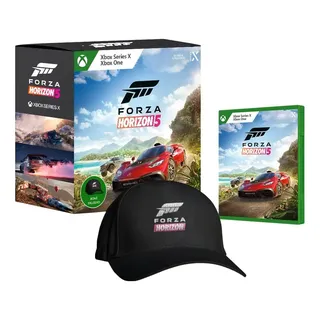 Forza Horizon 5 Para Xbox One E Xbox Series X + Boné Forza Horizon 5 Para Xbox One E Xbox Series X + Boné