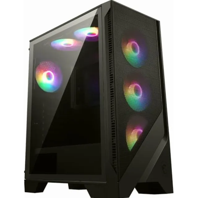 Msi Gabinete Mag Forge 120a Airflow Con Ventana Rgb,