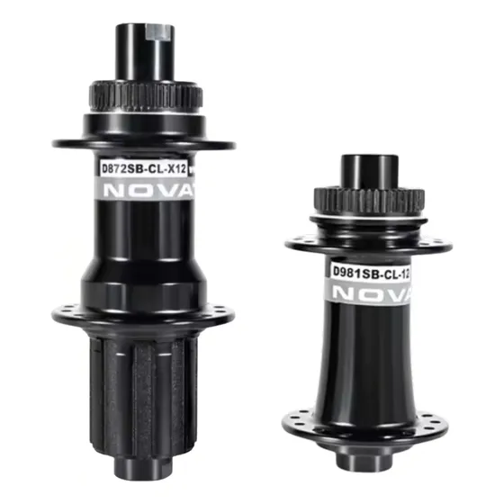 Par Cubo Novatec Speed Road 12x100 12x142 Center Lock