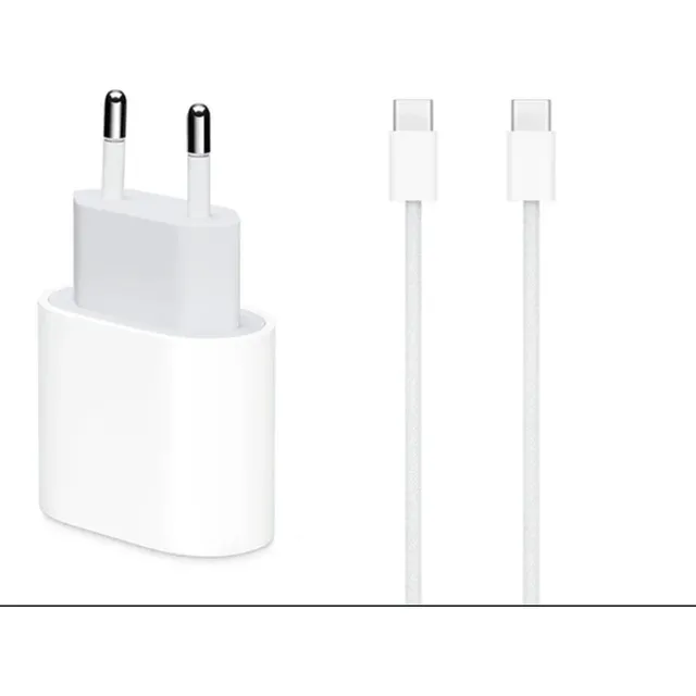 Cargador Carga Rapida 20w Compatible iPhone 15 16 Tipo C