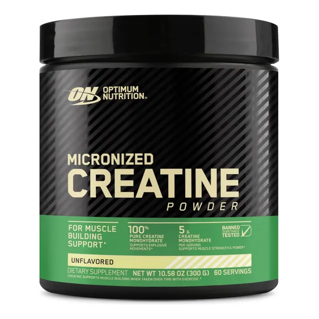 Optimum Nutrition On Creatina Monohidratada 300 G 60 Serv