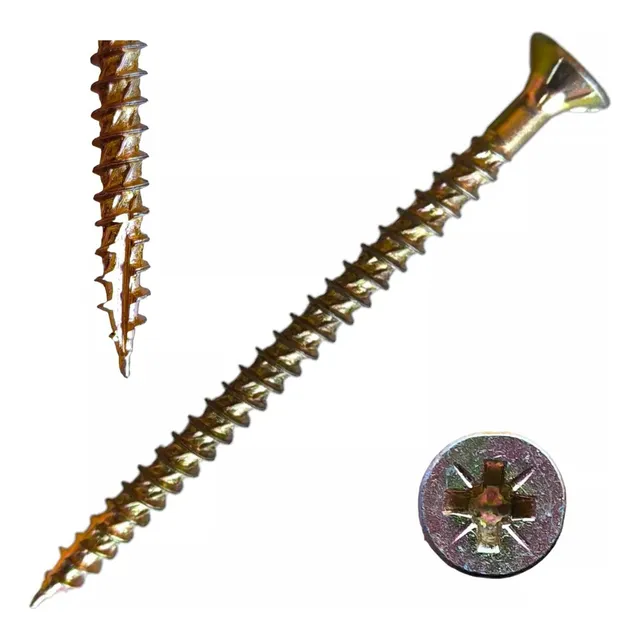 Tornillo Turbo #14(6) X 80/60 X 100 Und