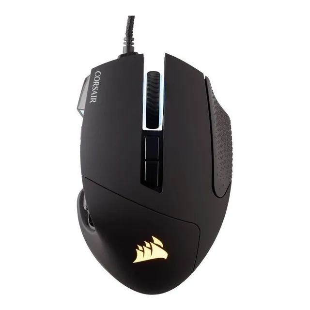 Mouse gamer de juego Corsair Scimitar Pro black