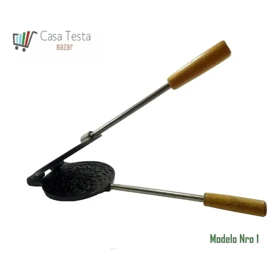 Maquina Pizzella / Ferratelle / Cancelle - Teflonada 1 -2- 3