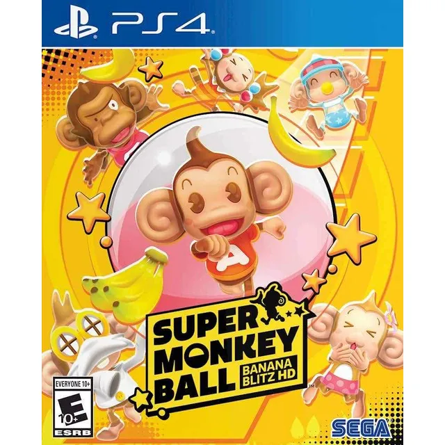 Juego Ps4 Super Monkey Ball Usado