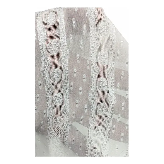 Tecido Chiffon Musseline Maquinetado   1 M X 1,50 Larg