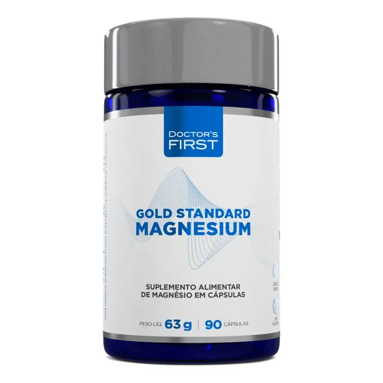 Cápsulas De Magnésio Gold Standard 60un - Doctor's First