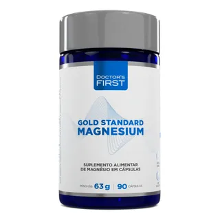 Cåpsulas De Magnésio Gold Standard 60un - Doctor's First Cåpsulas De Magnésio Gold Standard 60un - Doctor's First