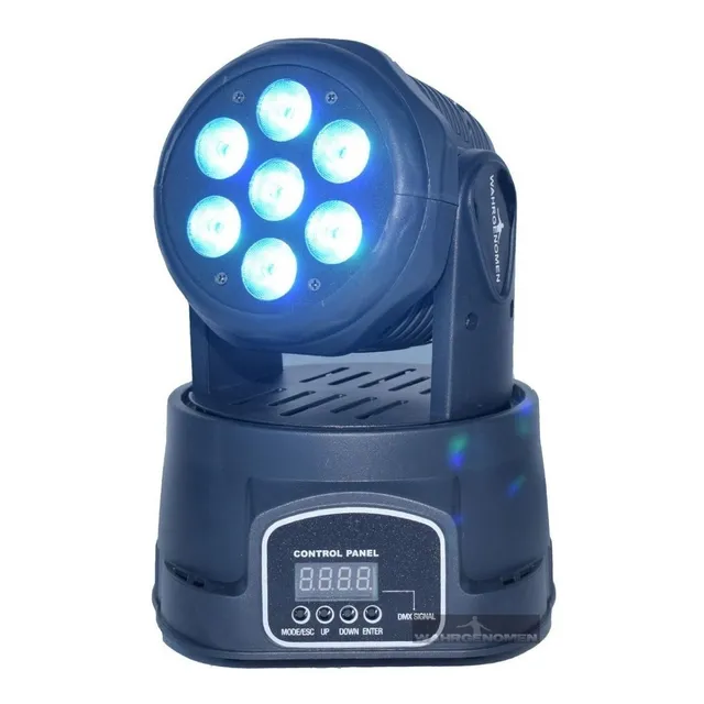 Cabeza Movil Wash Led 7 Led 15w Disco Dmx Robotica Luz Dj
