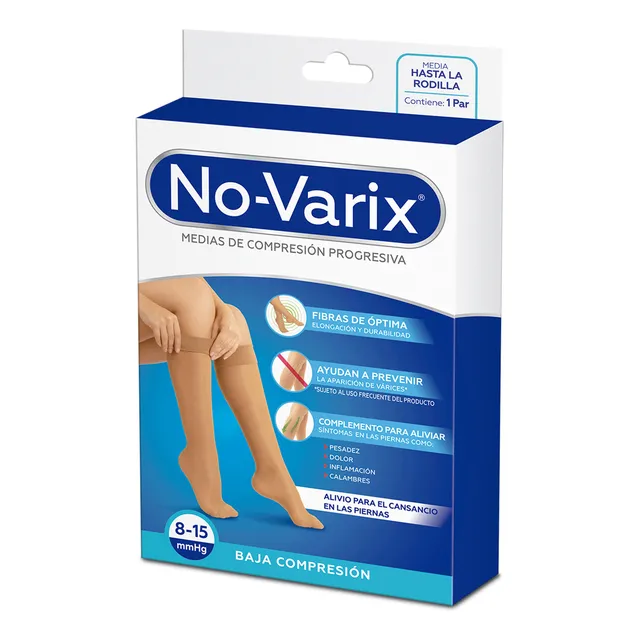 Media No-varix Rodilla 8-15 Mmhg Dama