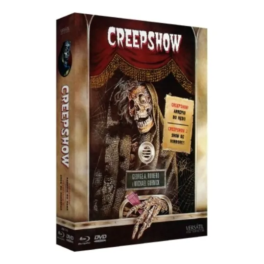 Blu-ray: Creepshow 1 & 2 - Edição Limitada Com 4 Cards