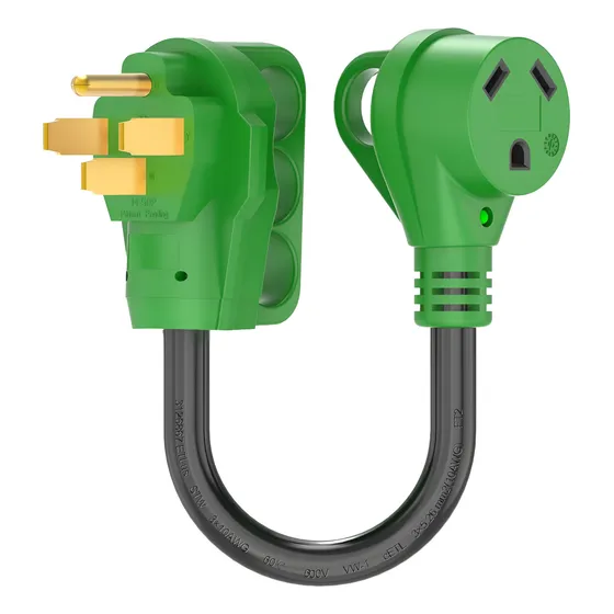 Cable Adaptador De 12 De 50 A A 30 A Para Caravana