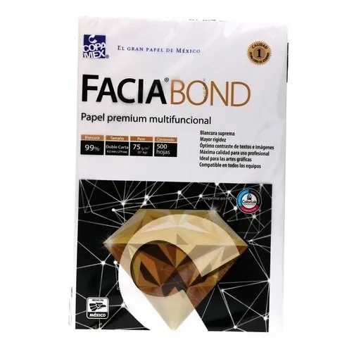 Papel Facia Bond Doblecta 37k 500 Hojas