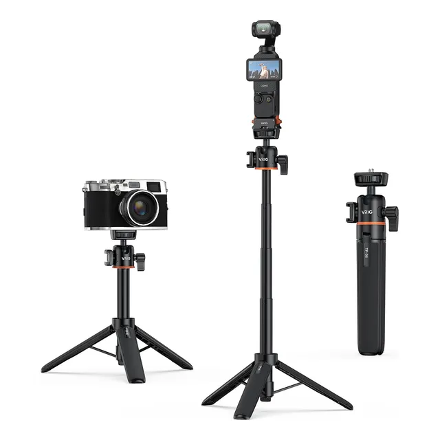 Trípode De Cámara Mini Extensible 51 Cm Con Cabeza De Bola