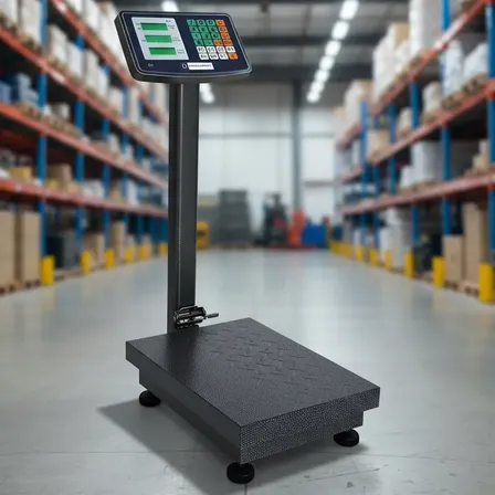 Balança Digital 200kg 110/220v Bateria Interna 127/220v Cinza-escuro