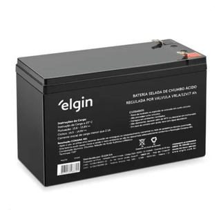 Bateria Selada Chumbo 12v 7a Para Nobreak No-break Elgin Bateria Selada Chumbo 12v 7a Para Nobreak No-break Elgin
