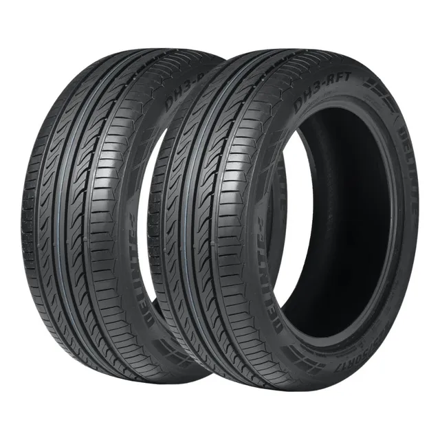 Kit 2x Pneu 205/45 Rf17 84v Dh3-run Flat Delinte
