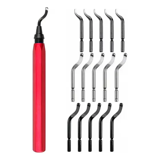 Herramienta Desbarbado Corte Rebaba Metal Madera Plástico 3d