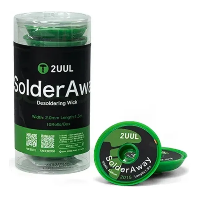 Malla Desoldante 2uul Dw11 - 2mm X 1,5 M