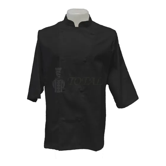 Chaqueta Negra De Chef Unisex
