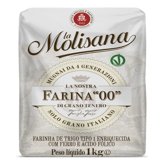 Farinha Trigo Tradicional La Molisana De 1kg Italiana
