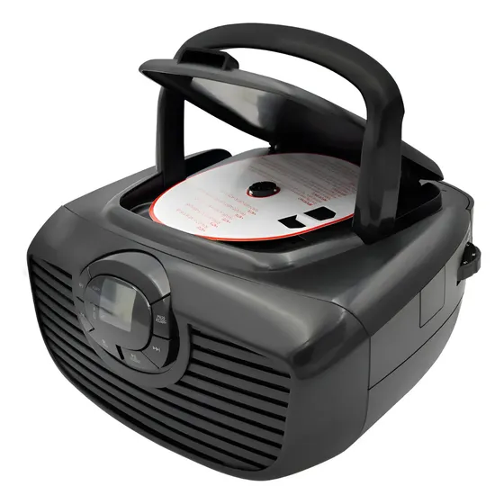 Radio Boombox Philco Con Bluetooth Reproductor Cd Negro 5bt | Cuotas sin interés
