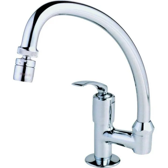 Torneira Pia Mesa Pratika 1167 Fabrimar Acabamento Cromado Cor Prateado