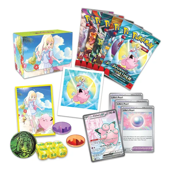 Pokemon Tcg Lillie Premium Tournament Collection Inglés Lillie Inglés