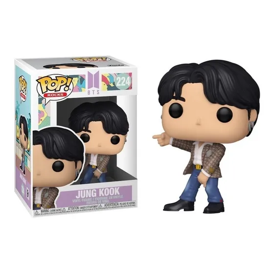 Figura de acción Jung Kook 224 de Funko Pop! Rocks