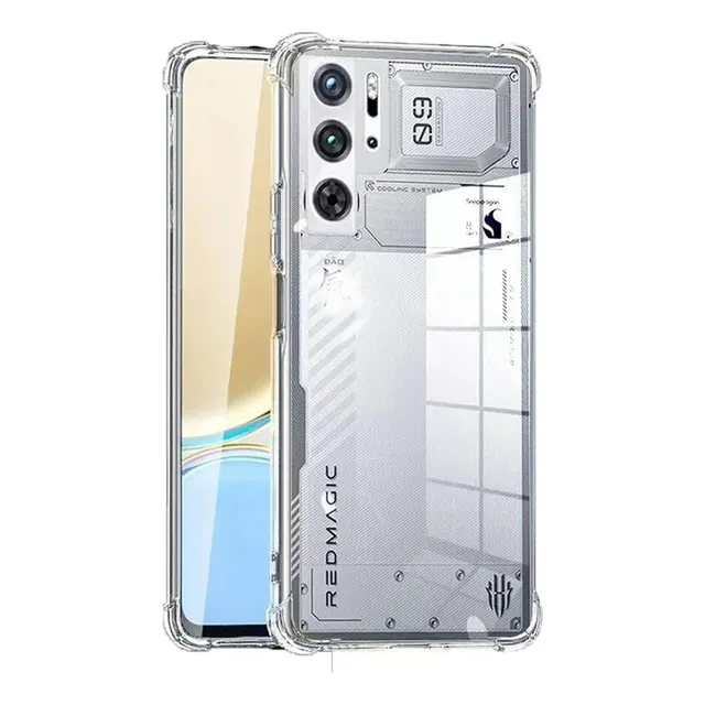 Case Goma Transparente Antishock Zte Nubia Red Magic 9 Pro