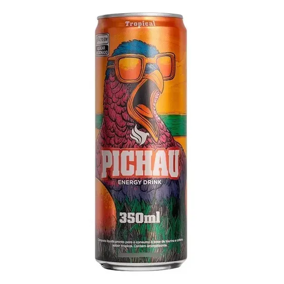 Energetico Pichau Tropical 350ml Com Açúcar Unitário