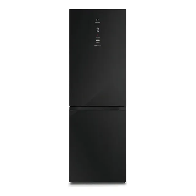 Geladeira Electrolux Frost Free Inverter 322L Efficient AutoSense Inverse Preta IB42G 127v