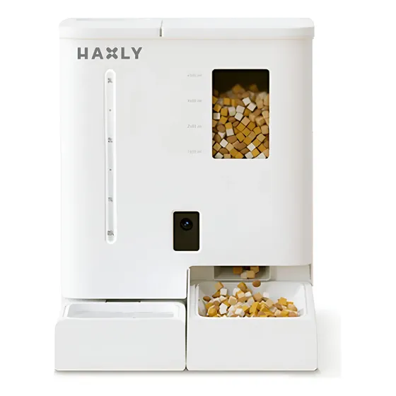 Comedero Bebedero Automatico Para Mascotas Haxly Feedy Wifi Blanco