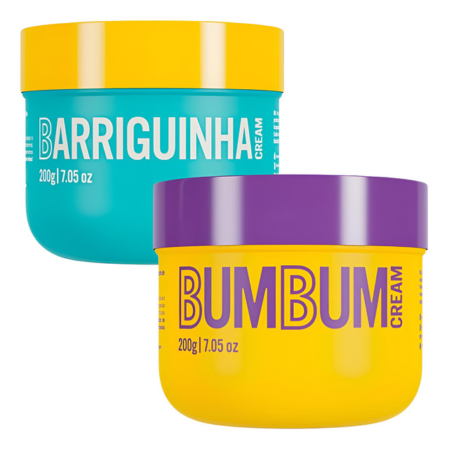 Kit Bumbum Hidratante Corporal + Creme Barriguinha Atacado