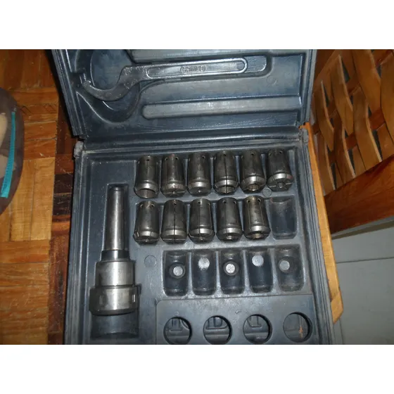 Juego De Portapinzas Para Taladro Fresador O Radial