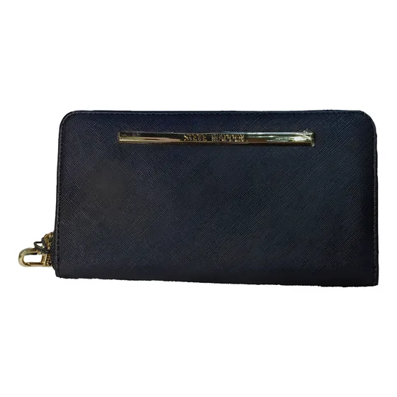 Muñequera Steve Madden Bonita Y Con Espacio Para Dama. Negro Liso