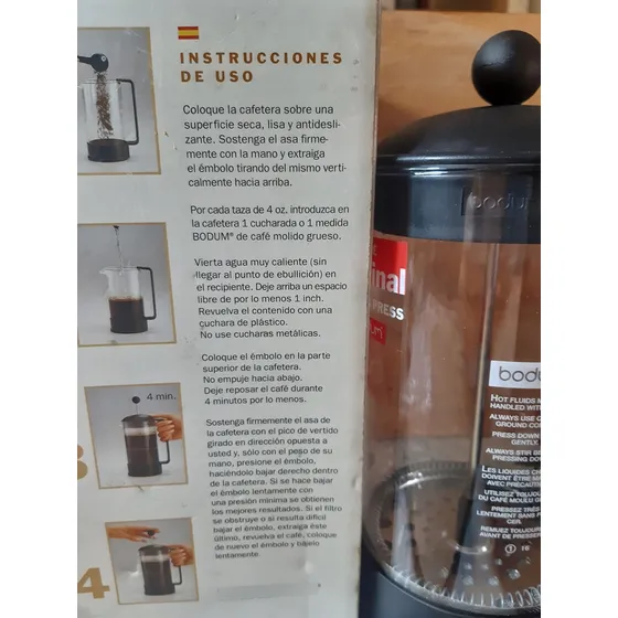 Cafetera Práctica Y Rápida, French Press, 32 Oz, M.bodum,