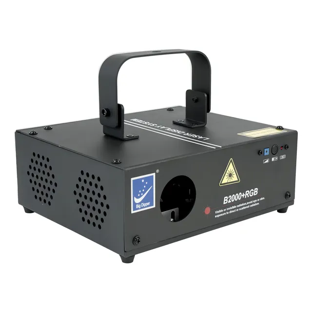 Laser Porfesional Rgb Full Color Big Dipper B2000 Luces Graficos Dibujos Figuras Dj Dmx
