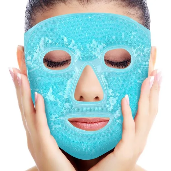 Máscara Facial Gel Frio Calor Descongestiva