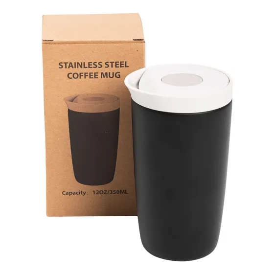 Vaso Térmico 350ml Acero Inoxidable Anti Derrames Frio Calor
