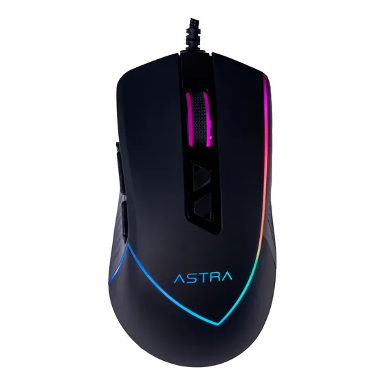 Mouse Gaming Rgb Alámbrico Usb 9 Botones 12800dpi Astra