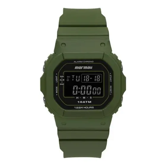 Relógio Mormaii Wave Verde Masculino Mo0300jd/8v