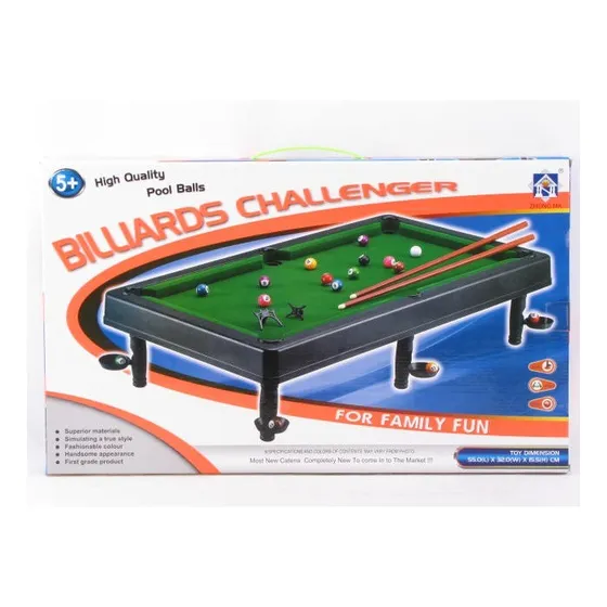 Billar Pool Challenger Caja Paño Verde