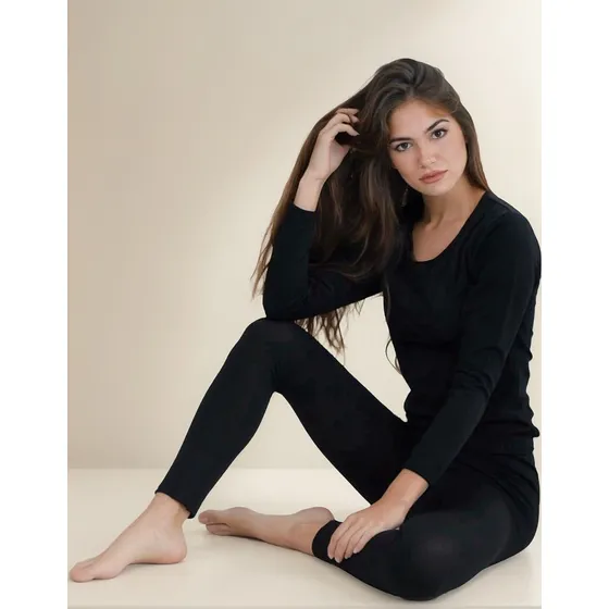 Conjunto Termico De Dama Camiseta Calza Frizada - Maxima 210