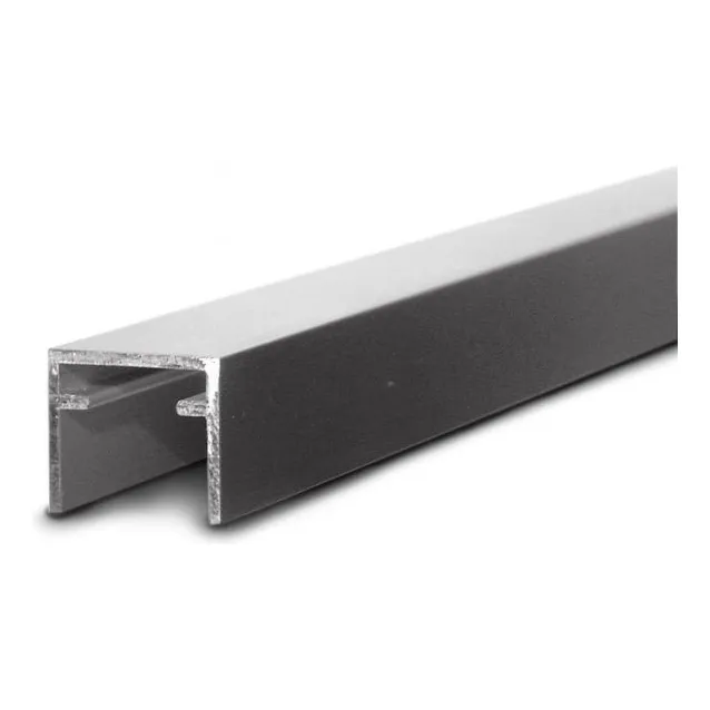 Perfil Guia Canal Ducasse Cd 50 Aluminio 2.0 Metros