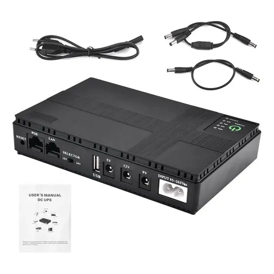 Mini Ups Modem Router Powerbank Portátil 20.000 Mah